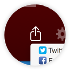 Share songs from menu bar