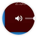 Menu bar volume control